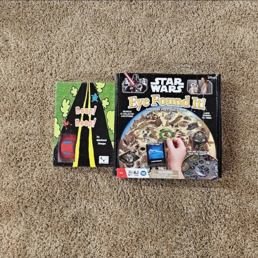 *NEW* Beep! Beep! Card Game + Free Star Wars Eye Found It!